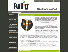 Tablet Screenshot of faddiet.com